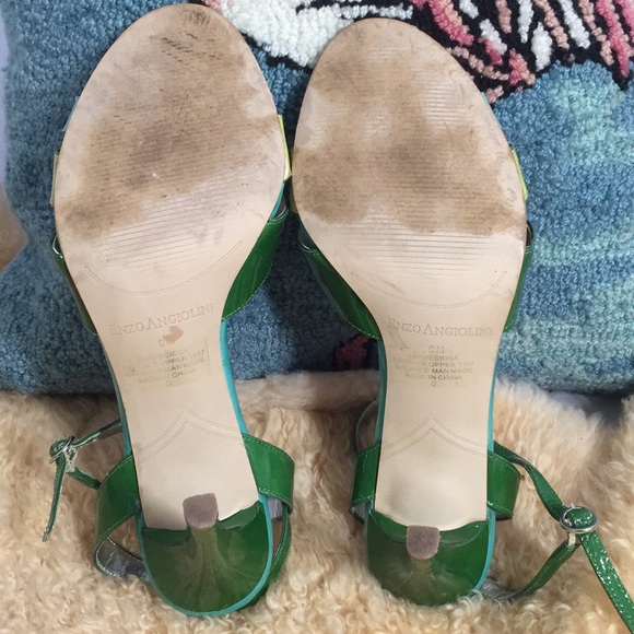 Ankle strap high heeled sandals - Picture 4 of 4